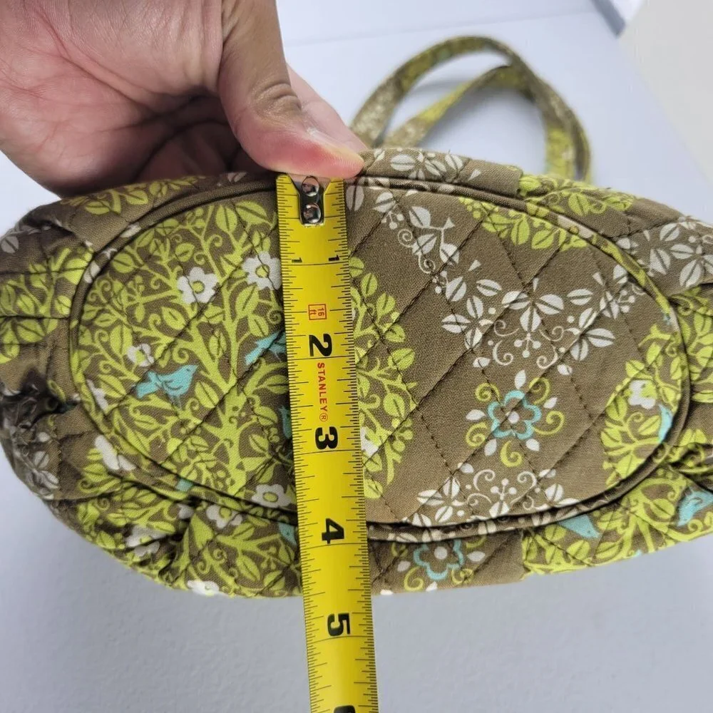 Vera Bradley Bluebird Sittin In A Tree Purse Shoulder Bag Cotton Purse Quilted B